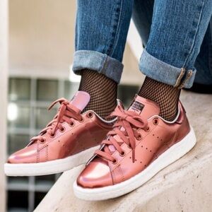 ADIDAS STAN SMITH BOOST PINK METALLIC BB0107 SNEAKERS SIZE 6